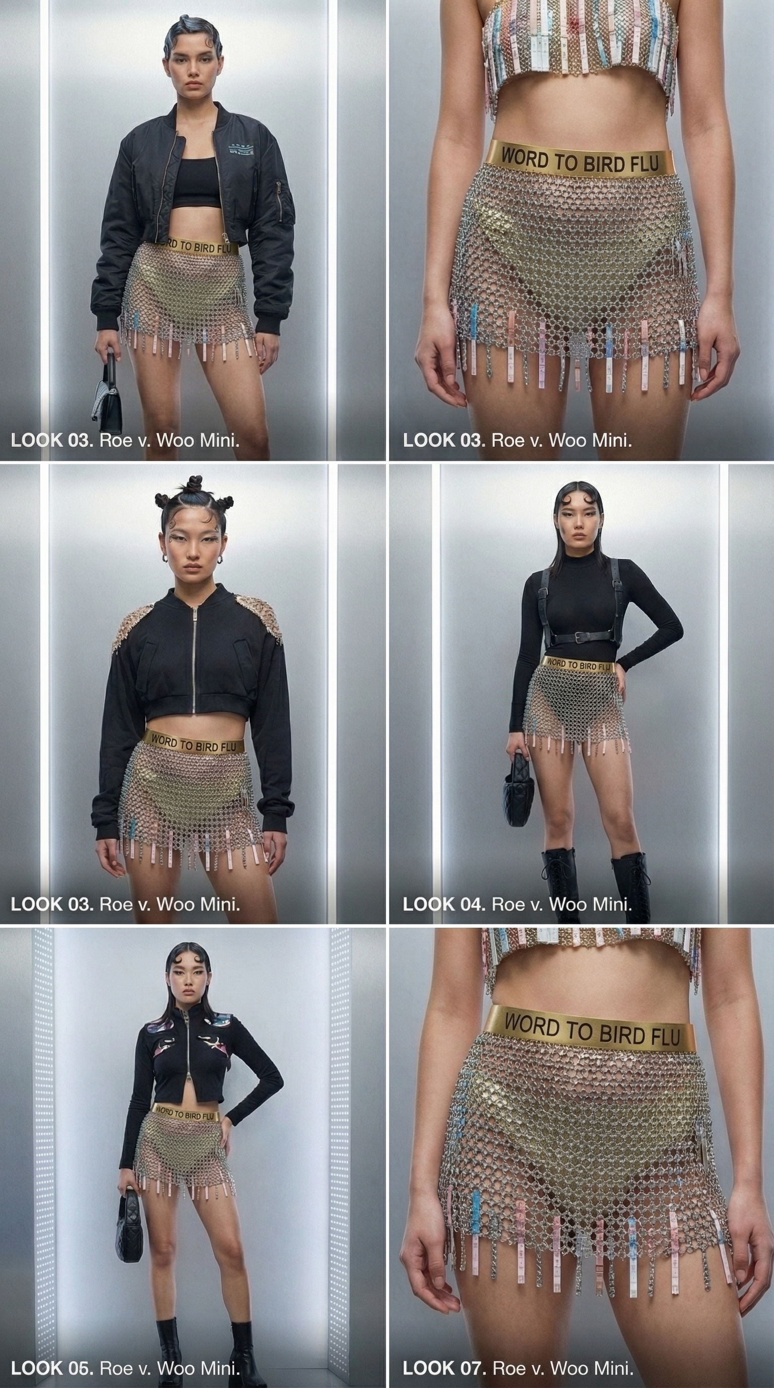 Roe v Woo Mini product sheet with styling and close detail views.